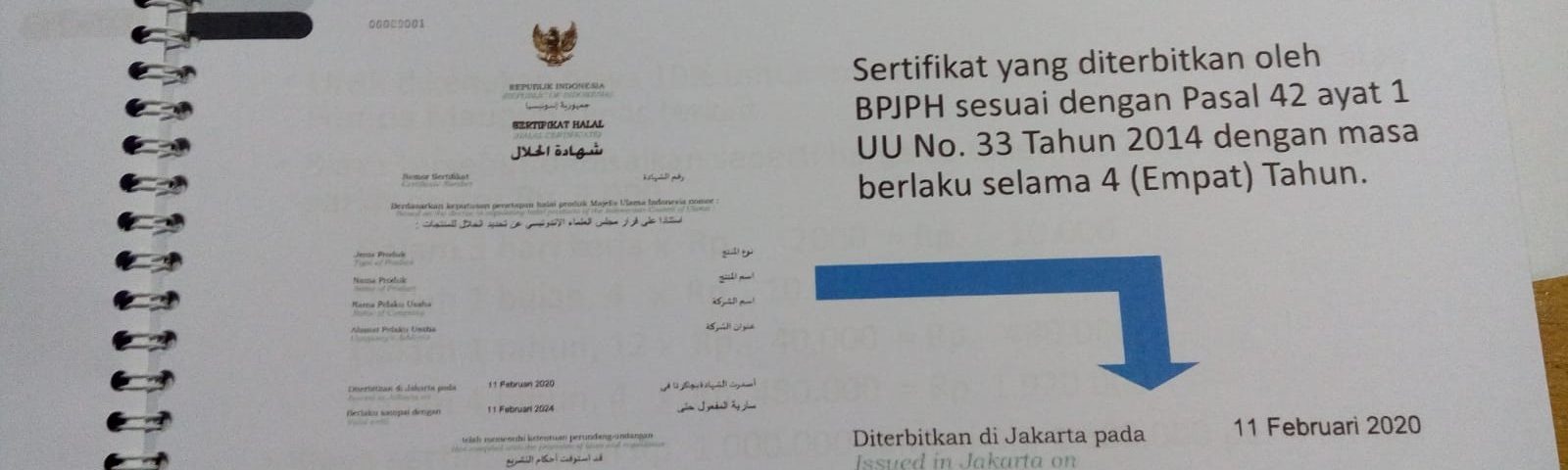 Sertifikat Halal BPJPH Lewat Jasa Kami Sahabat Halal Indonesia